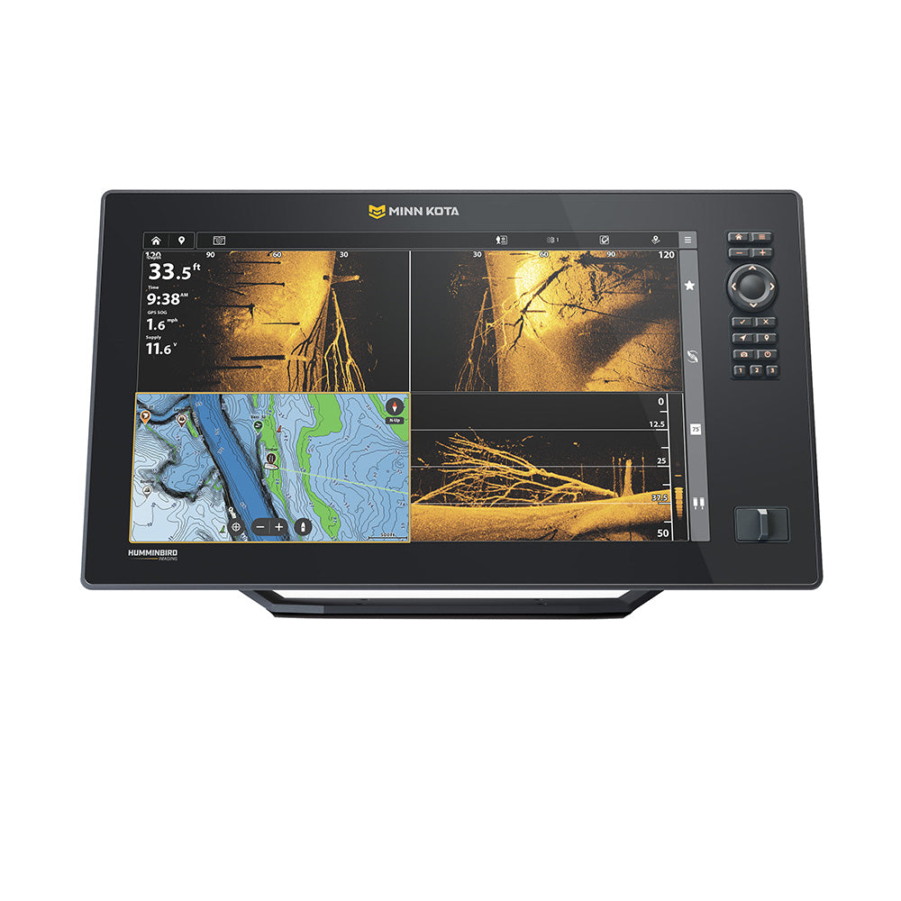 Minn Kota X16 CMSI+ VX 16" GPS/Fishfinder w/Transom Mount Transducer [412400-1VX]